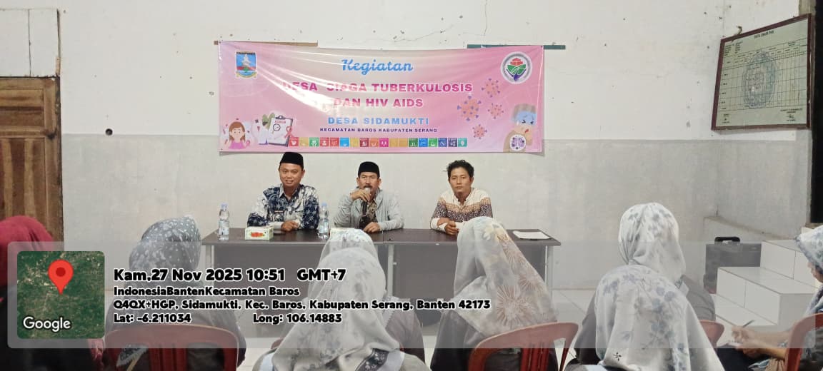 🌿🩺 Penyuluhan Desa Siaga Tuberkulosis (TBC) & HIV/AIDS: Bersama Wujudkan Sidamukti Sehat dan Peduli