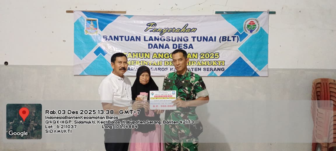 💠 Bersama Salurkan BLT, Wujudkan Kepedulian untuk Kesejahteraan Warga